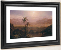 In The Andes By Fredric Edwin Church Fine Art Print