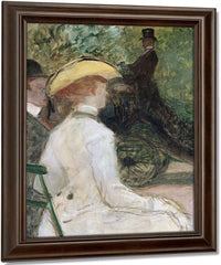 In The Bois De Bologne By Henri Marie Raymond De Toulouse Lautrec Monfa Fine Art Print