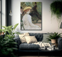 In The Bois De Bologne By Henri Marie Raymond De Toulouse Lautrec Monfa Fine Art Print