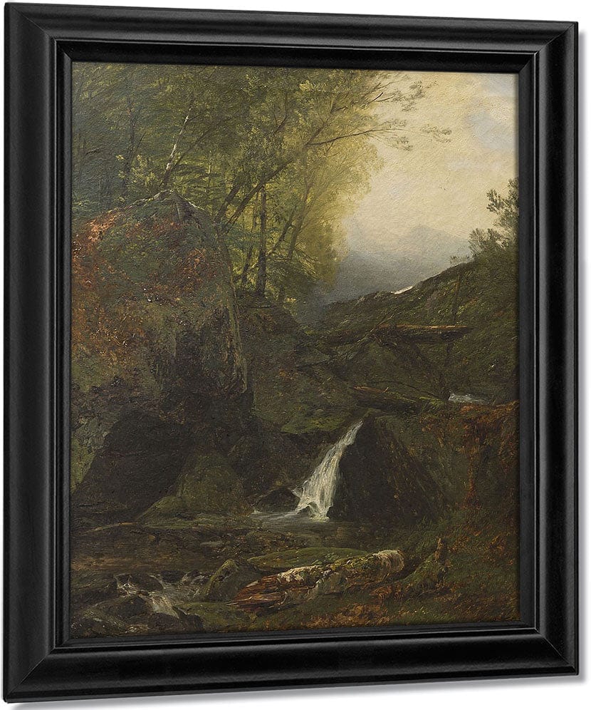 In The Catskills By John Frederick Kensett Fine Art Print