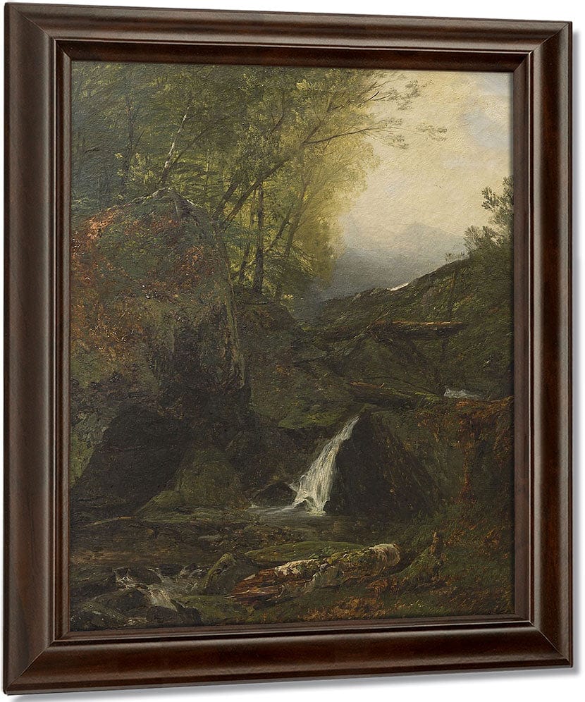 In The Catskills By John Frederick Kensett Fine Art Print