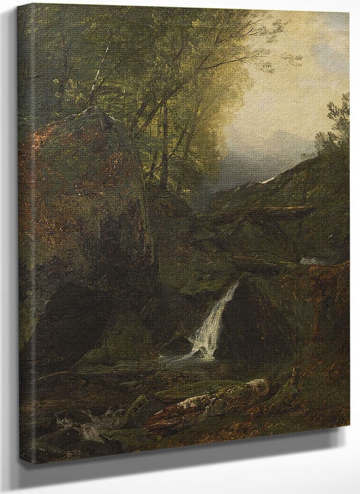 In The Catskills By John Frederick Kensett Fine Art Print
