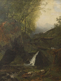 In The Catskills By John Frederick Kensett Fine Art Print