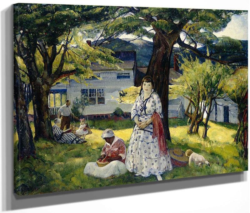 In The Country By Leon Kroll Fine Art Print