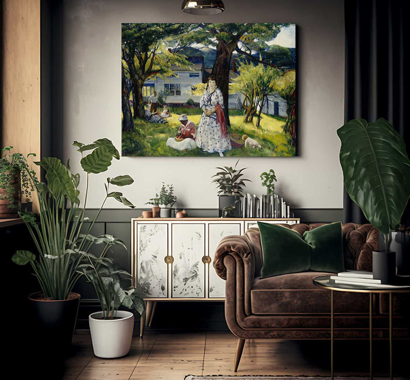 In The Country By Leon Kroll Fine Art Print