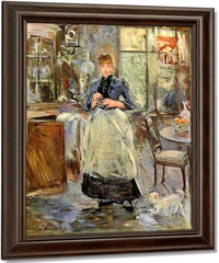 In The Dining Room Berthe Morisot Fine Art Print