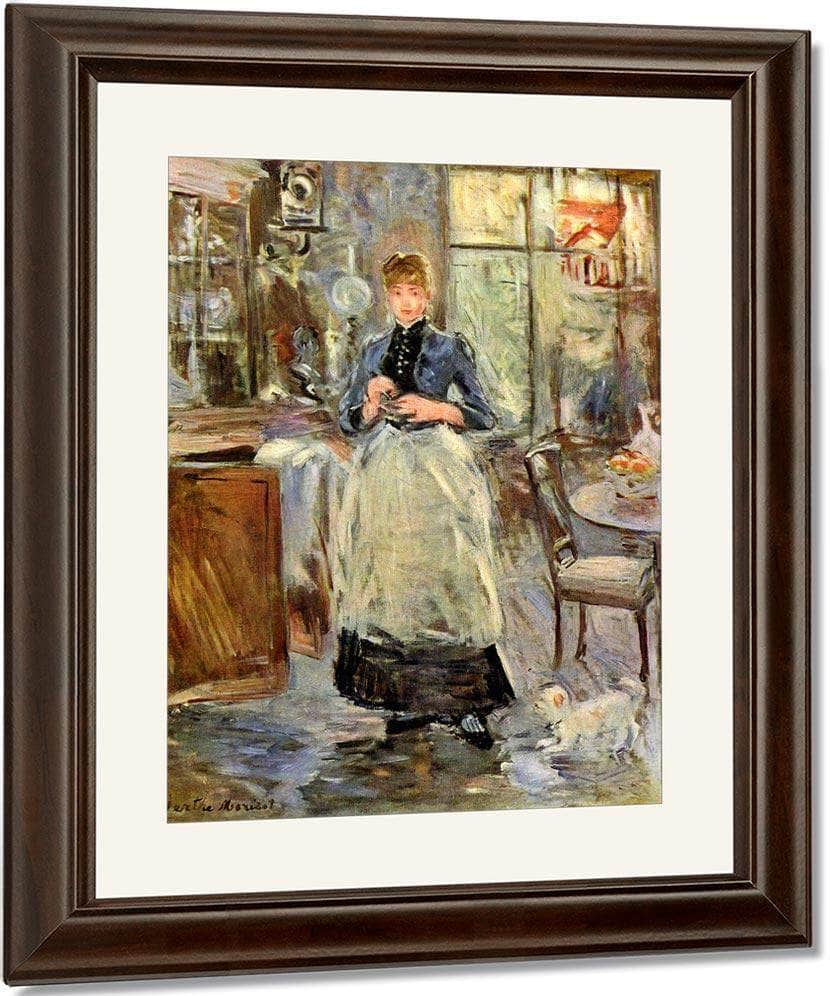 In The Dining Room Berthe Morisot Fine Art Print