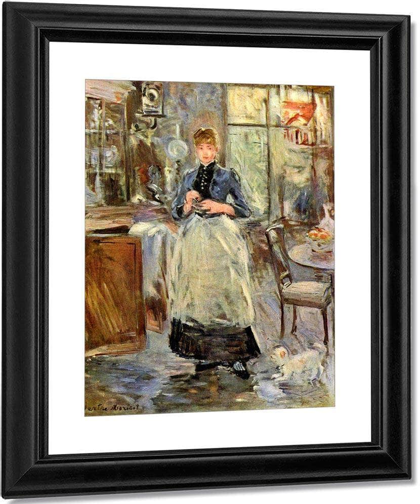In The Dining Room Berthe Morisot Fine Art Print