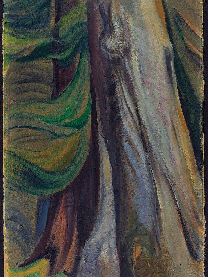 In The Forest Bc 1935 By Emily Carr Fine Art Print