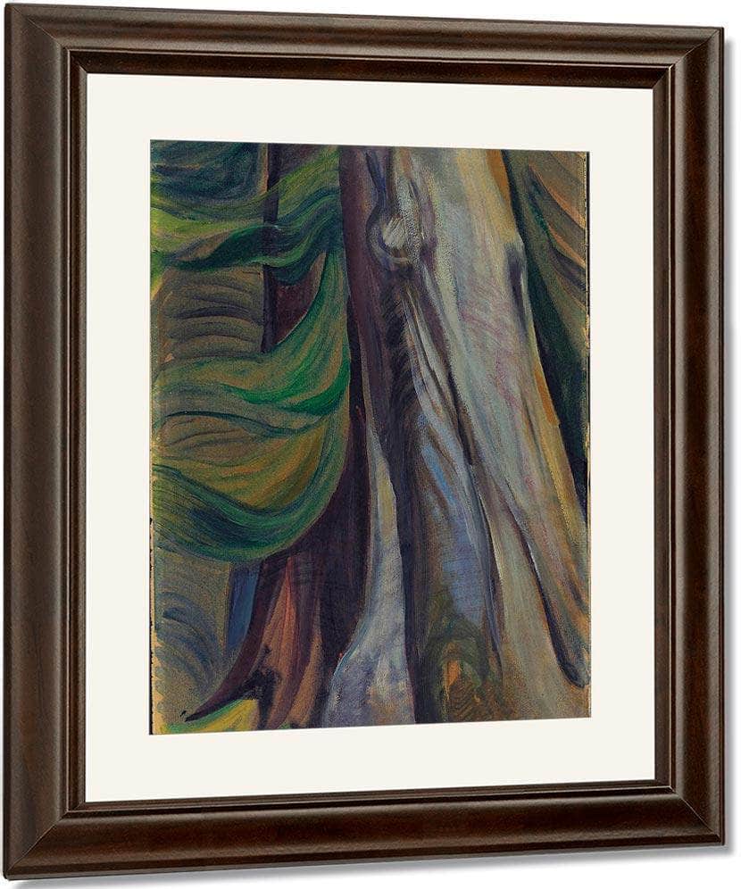 In The Forest Bc 1935 By Emily Carr Fine Art Print