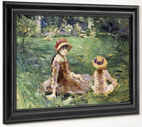 In The Garden At Maurecourt 1884 By Berthe Morisot Fine Art Print
