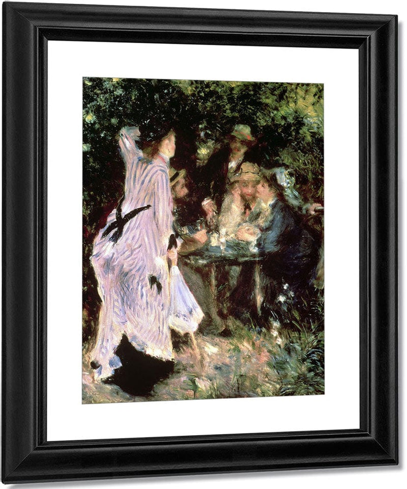 In The Garden, Or Under The Trees Of The Moulin De La Galette By Pierre Auguste Renoir Fine Art Print