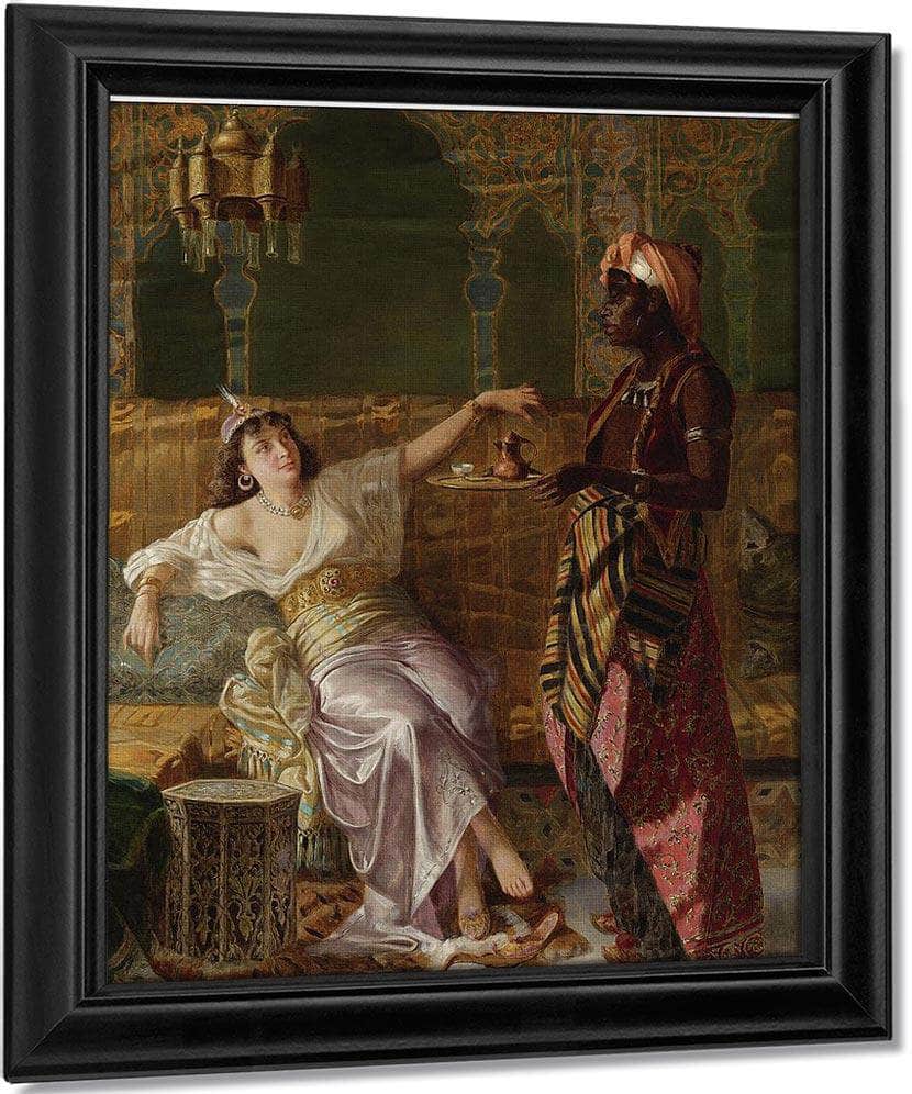 In The Harem 2 By Vincent Stiepevich Fine Art Print