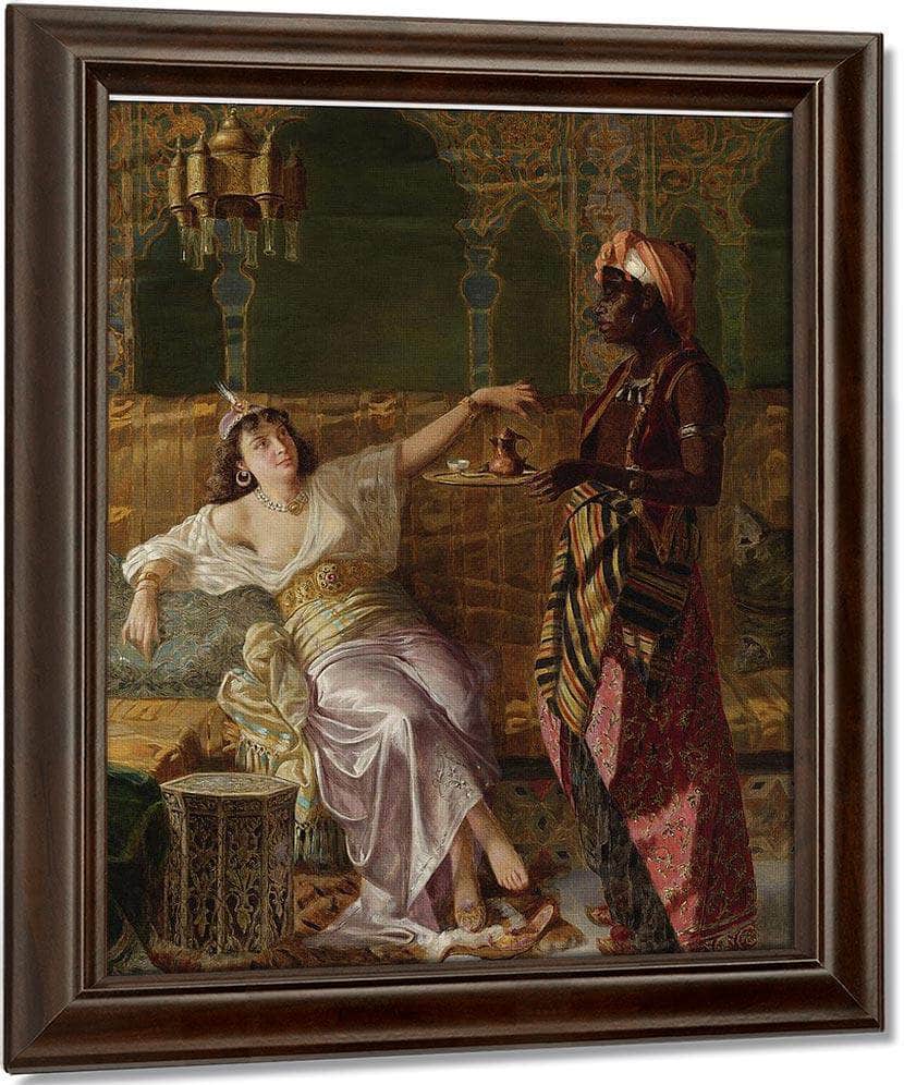 In The Harem 2 By Vincent Stiepevich Fine Art Print