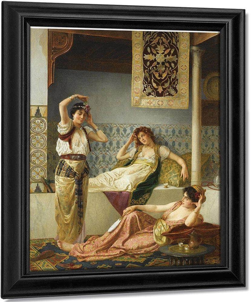 In The Harem By Vincent Stiepevich Fine Art Print