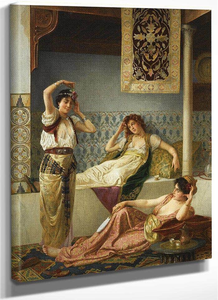 In The Harem By Vincent Stiepevich Fine Art Print