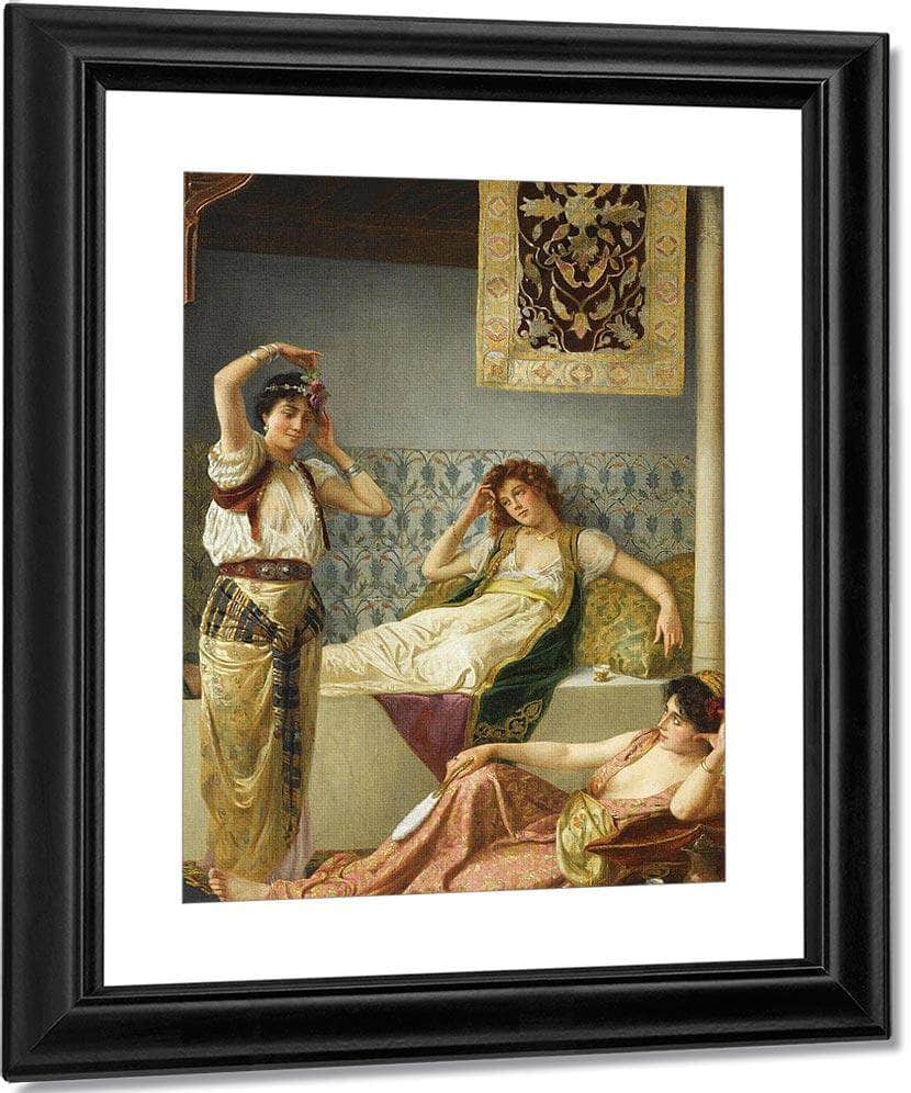In The Harem By Vincent Stiepevich Fine Art Print