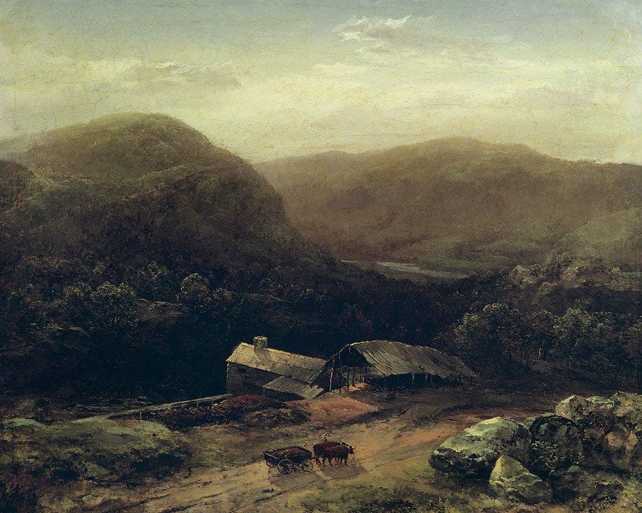 In The Housatonic Valley By Martin Homer Dodge Fine Art Print