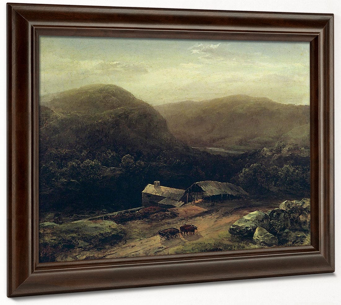 In The Housatonic Valley By Martin Homer Dodge Fine Art Print