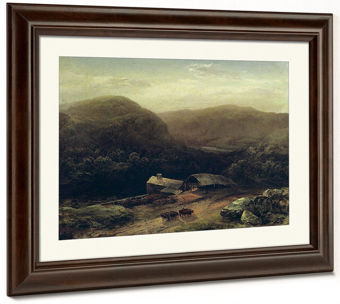 In The Housatonic Valley By Martin Homer Dodge Fine Art Print