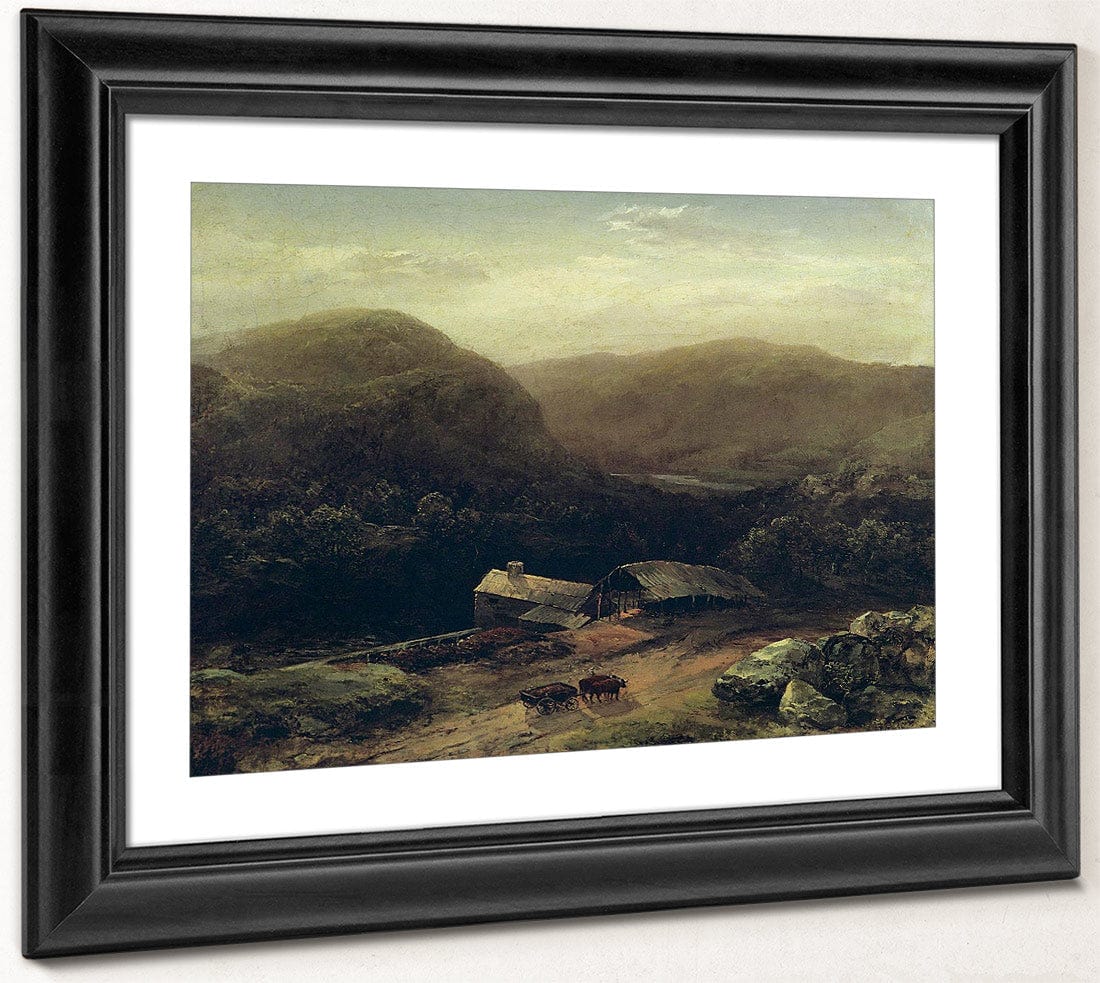 In The Housatonic Valley By Martin Homer Dodge Fine Art Print