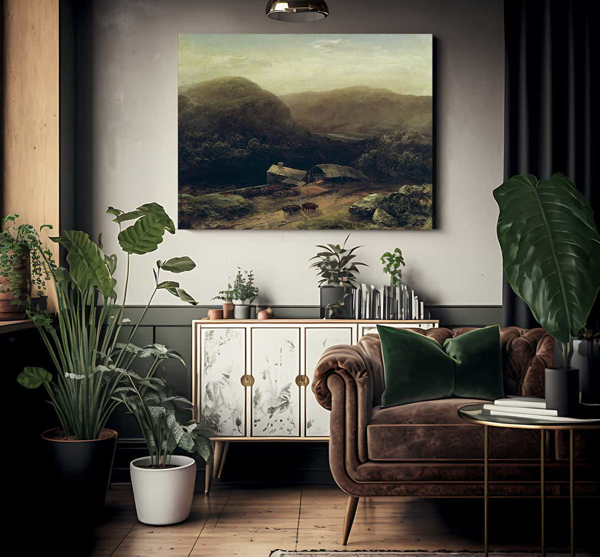 In The Housatonic Valley By Martin Homer Dodge Fine Art Print