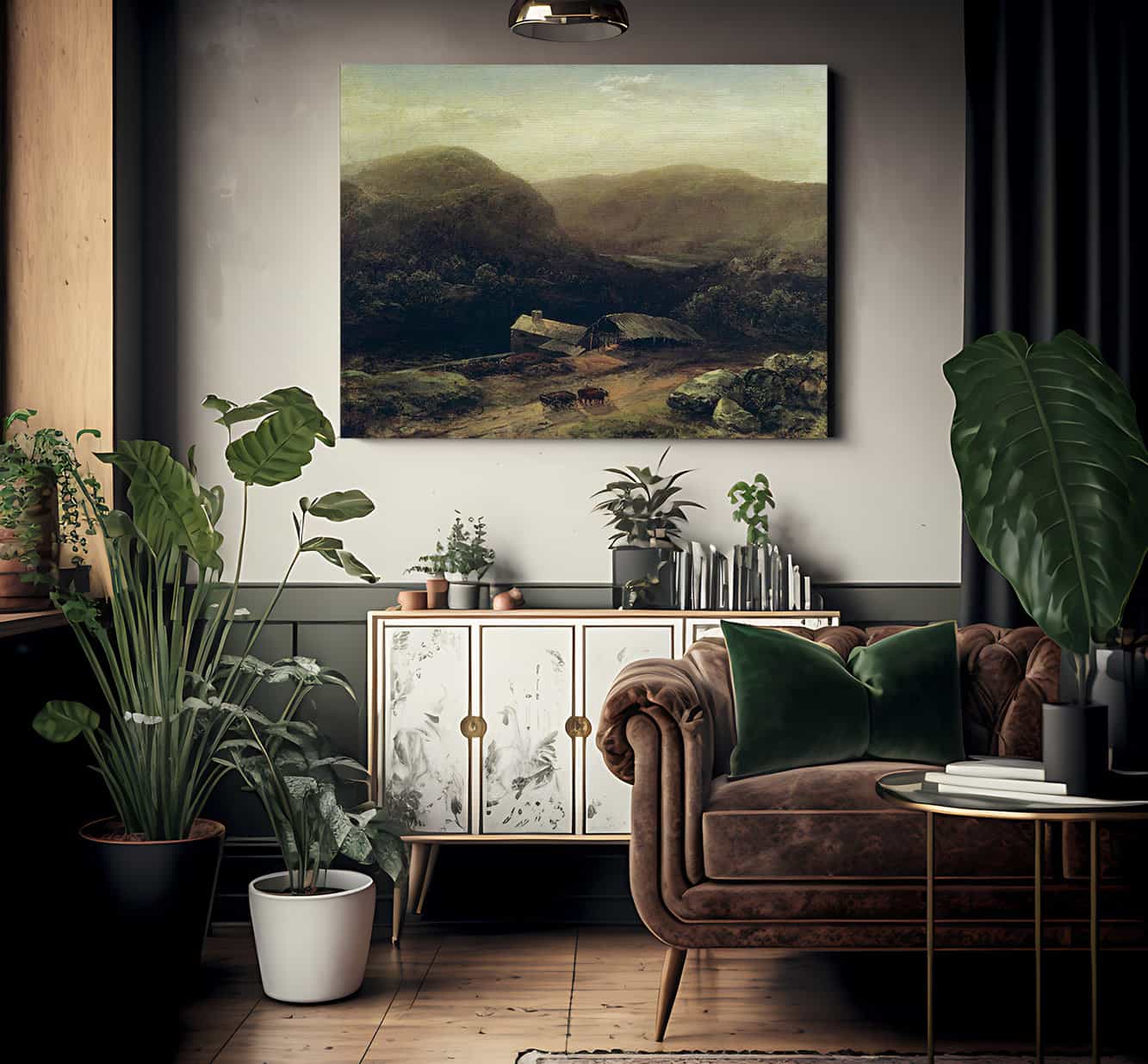 In The Housatonic Valley By Martin Homer Dodge Fine Art Print
