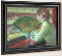 In The Loge By Cassatt Mary Fine Art Print