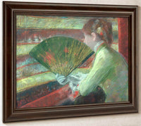 In The Loge By Cassatt Mary Fine Art Print