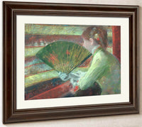 In The Loge By Cassatt Mary Fine Art Print