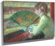 In The Loge By Cassatt Mary Fine Art Print