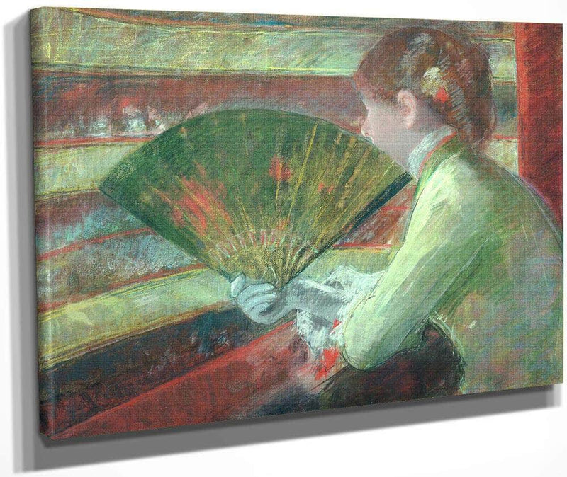 In The Loge By Cassatt Mary Fine Art Print