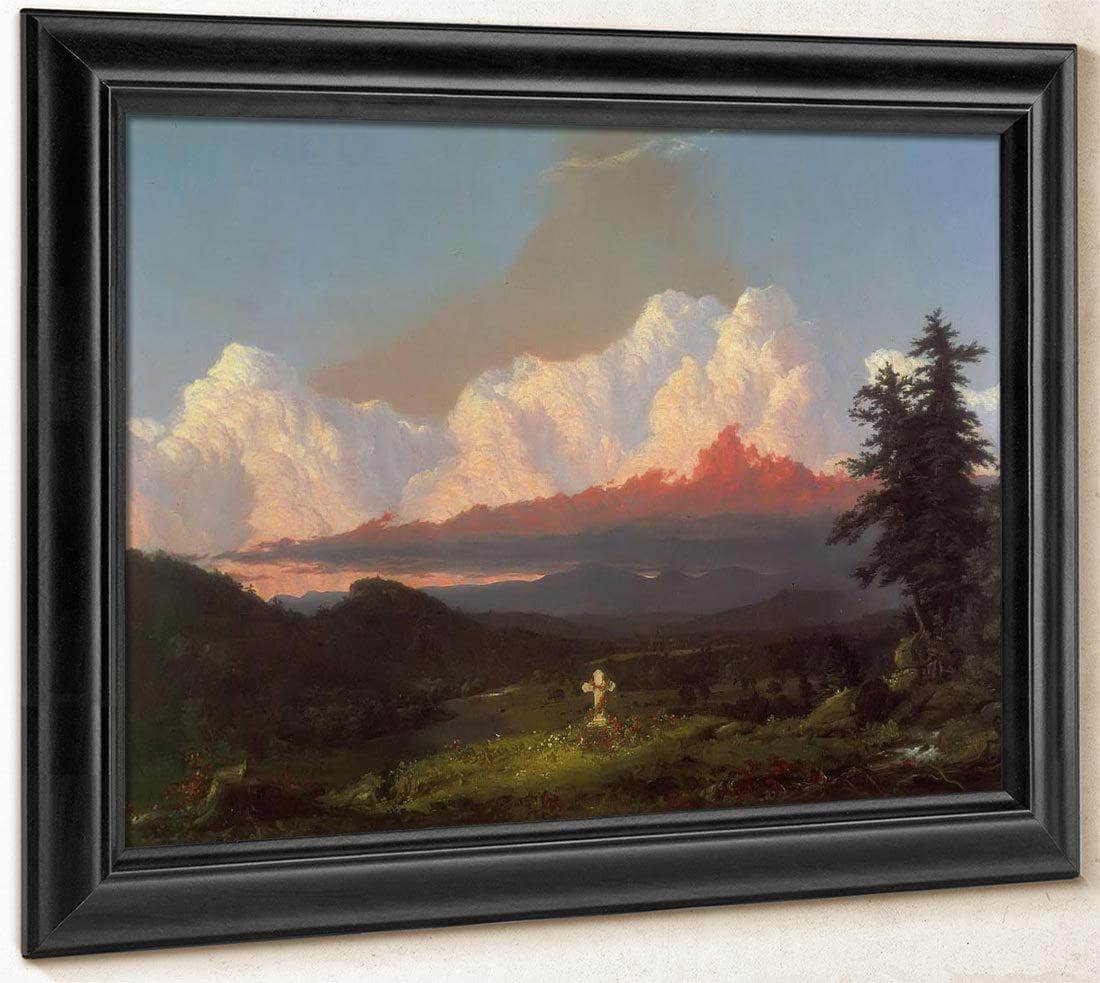 In The Memory Of Cole By Fredric Edwin Church Fine Art Print