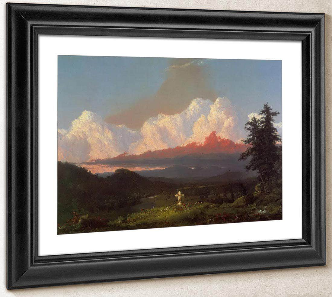 In The Memory Of Cole By Fredric Edwin Church Fine Art Print