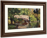 In The Park, Victoria, British Columbia, 1925 By Colin Campbell Cooper Fine Art Print