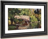 In The Park, Victoria, British Columbia, 1925 By Colin Campbell Cooper Fine Art Print