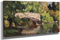 In The Park, Victoria, British Columbia, 1925 By Colin Campbell Cooper Fine Art Print