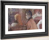 In The Salon By Henri Marie Raymond De Toulouse Lautrec Monfa Fine Art Print