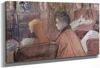 In The Salon By Henri Marie Raymond De Toulouse Lautrec Monfa Fine Art Print