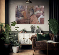 In The Salon By Henri Marie Raymond De Toulouse Lautrec Monfa Fine Art Print
