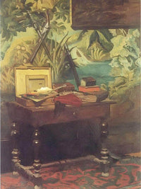 In The Studio 1861 By Claude Monet Fine Art Print