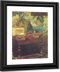 In The Studio 1861 By Claude Monet Fine Art Print