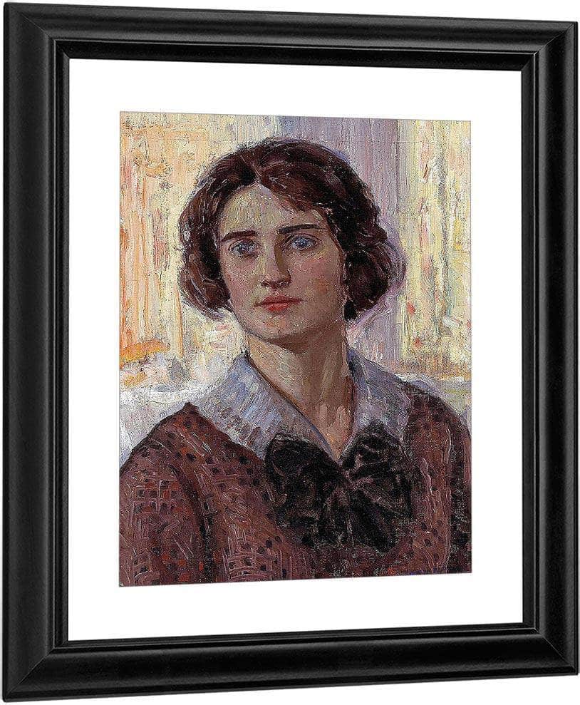 In The Studio (Portrait Of M'lle 'E'), 1926 By Joseph Kleitsch Fine Art Print