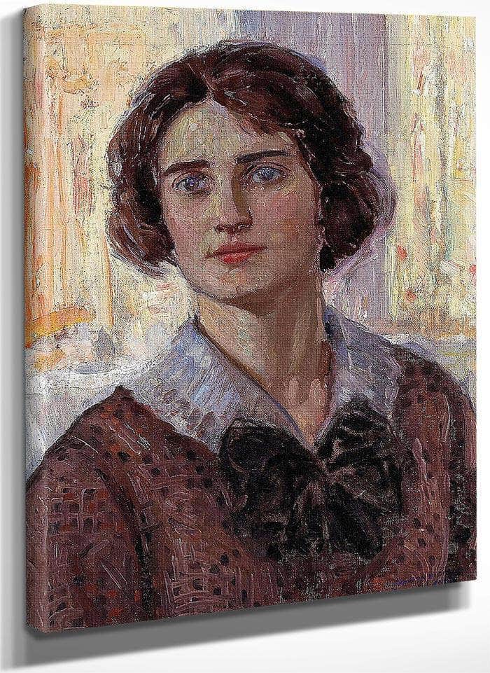 In The Studio (Portrait Of M'lle 'E'), 1926 By Joseph Kleitsch Fine Art Print
