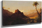 In The Tropics By Fredric Edwin Church Fine Art Print