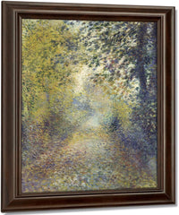 In The Woods By Pierre Auguste Renoir Fine Art Print