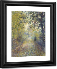In The Woods By Pierre Auguste Renoir Fine Art Print