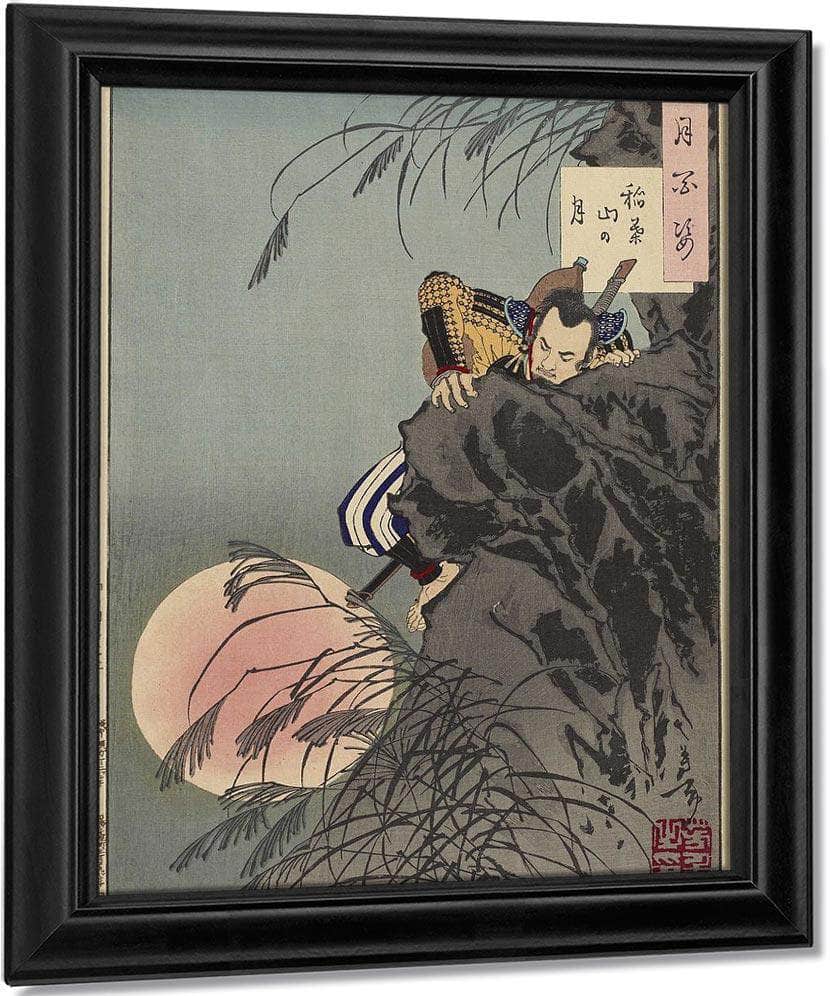 Inaba Mountain Moon 1885 By Tsukioka Yoshitoshi Fine Art Print