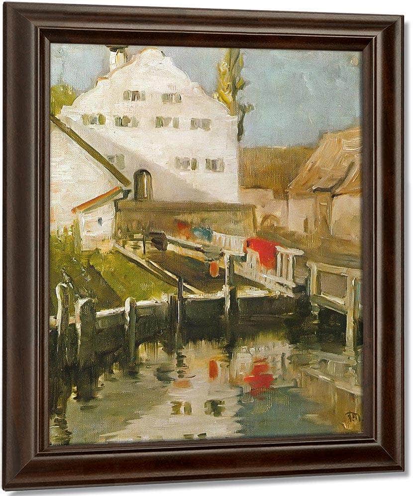 Indersdorf By Franz Marc Fine Art Print