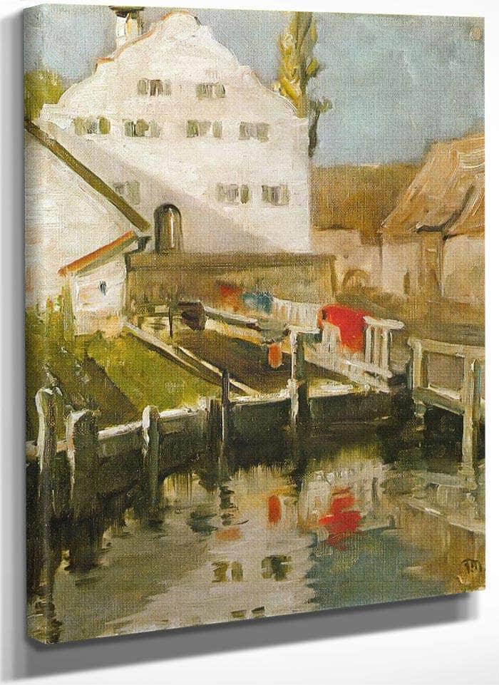 Indersdorf By Franz Marc Fine Art Print